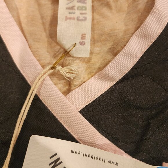 Tia Cibani Infant Silk & Wool Quilted Wrap Jacket - Size 6M - Picture 3 of 3